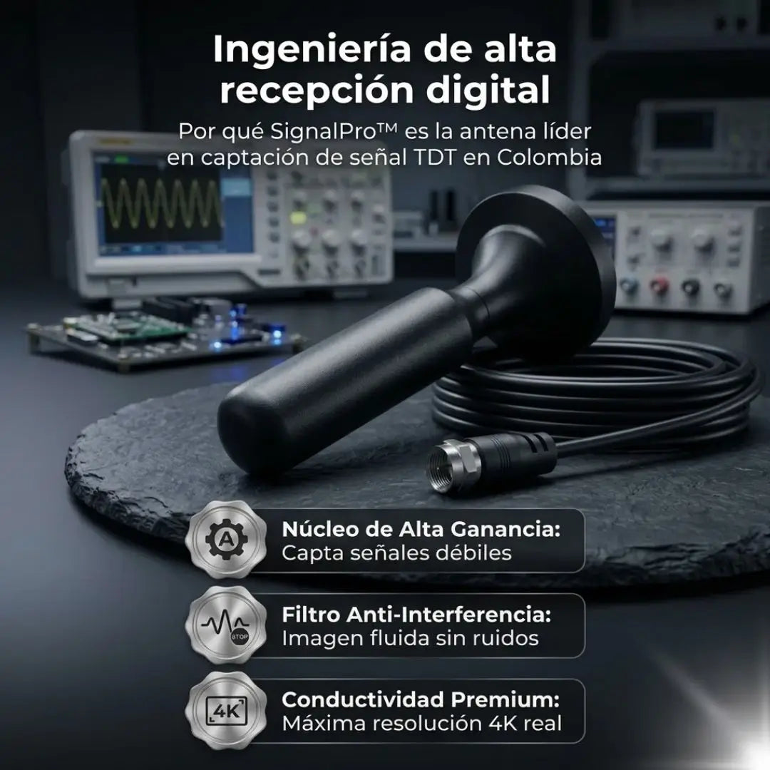 ¡Nuevo! SignalPro 4K HD™ Señal Libre y Gratis