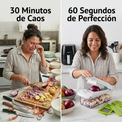 ¿Aún pierdes tiempo cortando todo a mano?