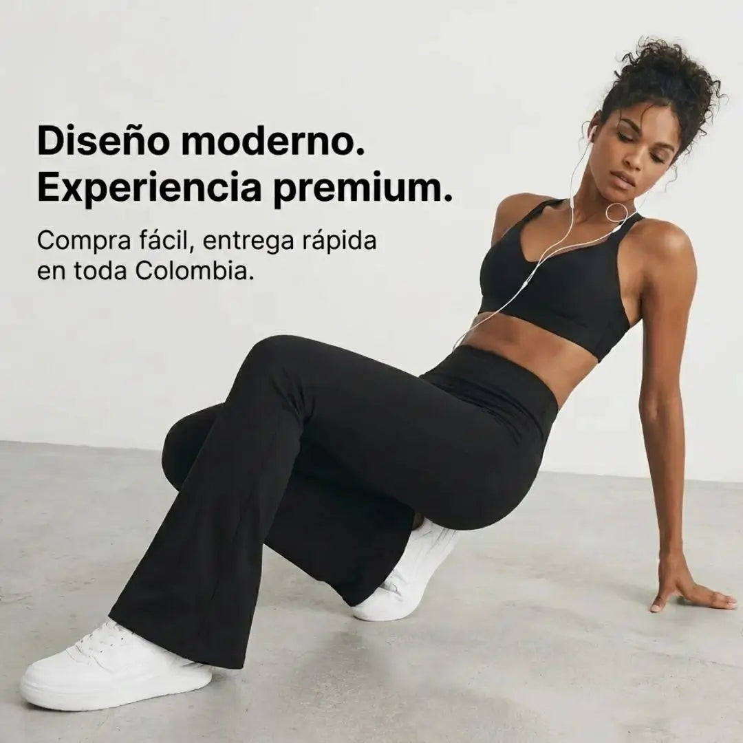 Leggins bota campana control de Abdomen