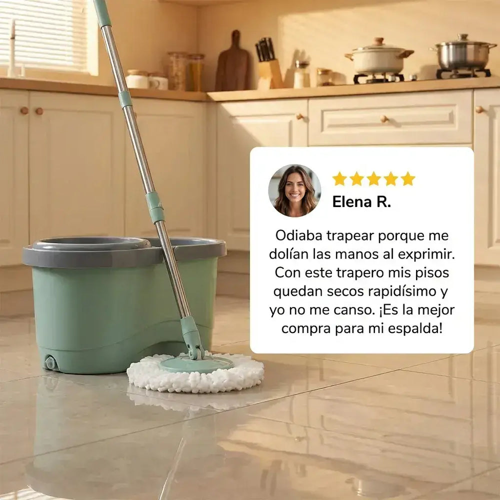 🚀¡Olvídate de trapear a mano y del dolor de espalda! 🚀