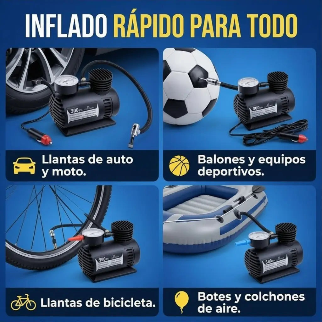 Mini Compresor Portatil 300