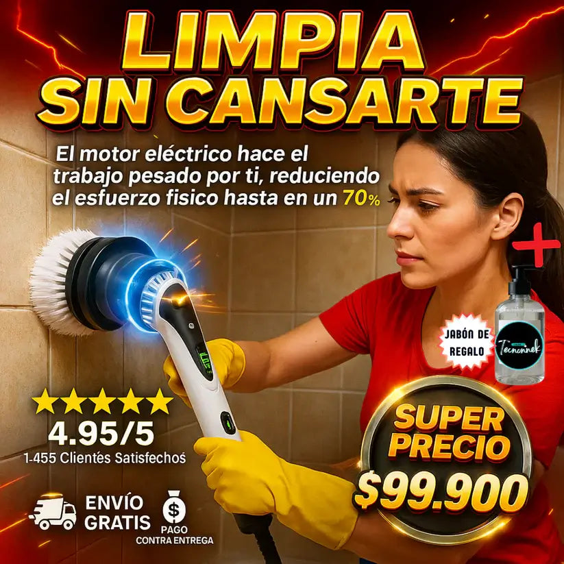 Limpiador eléctrico 9 en 1