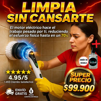 Limpiador eléctrico 9 en 1