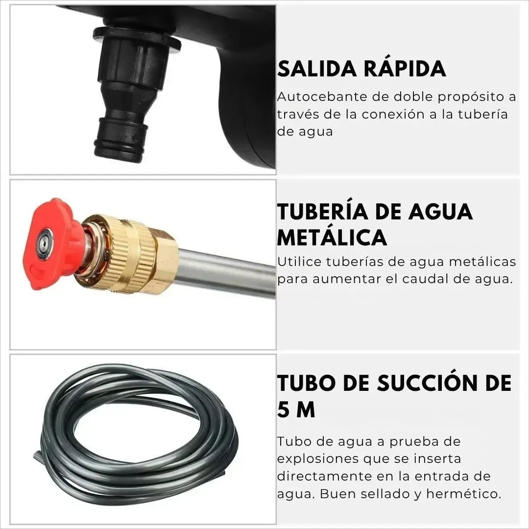 HydroMax Go® Máxima potencia, mínima complicación.