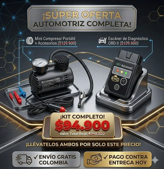 Mini Compresor Portatil 300